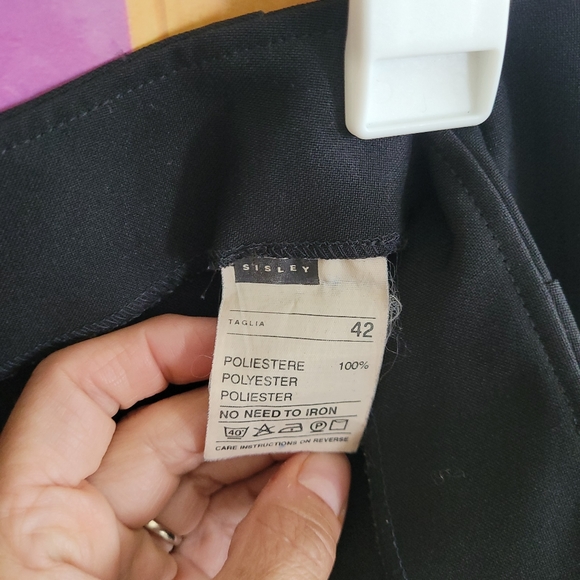 SISLEY VINTAGE PENCIL SKIRT size 6 - Picture 3 of 5